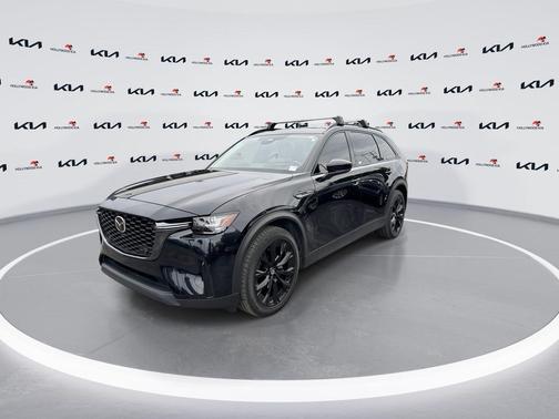 Jet Black Mica 2025 Mazda CX-90 PHEV Premium Sport