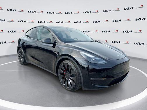 Solid Black 2023 Tesla Model Y Performance Dual Motor All-Wheel Drive