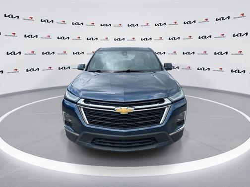 Northsky Blue Metallic 2022 Chevrolet Traverse LS