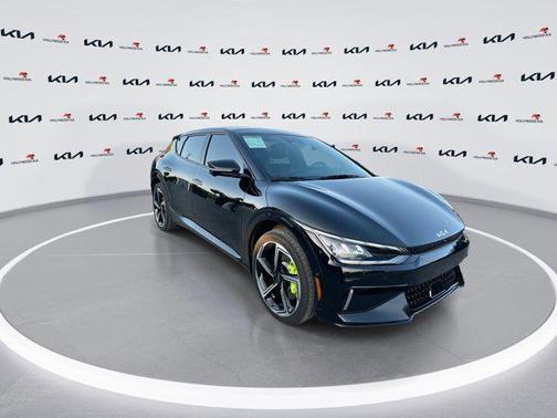 Aurora Black Pearl 2024 Kia EV6 GT