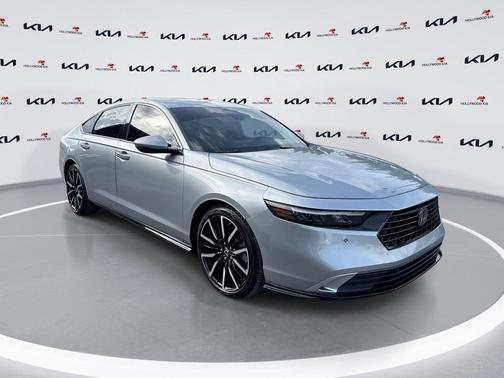 Lunar Silver Metallic 2023 Honda Accord Hybrid Touring