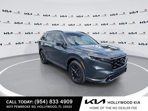 Urban Gray Pearl 2024 Honda CR-V Hybrid Sport AWD