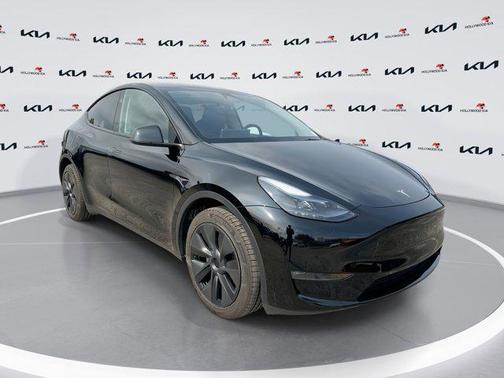 Solid Black 2024 Tesla Model Y Long Range Dual Motor All-Wheel Drive