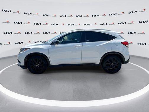 Platinum White Pearl 2021 Honda HR-V 2WD Sport