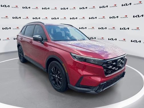 Radiant Red Metallic 2026 Honda CR-V Hybrid Sport-L FWD