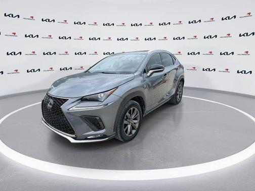 Nebula Gray Pearl 2021 Lexus NX 300 F Sport