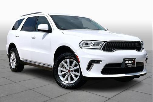 White Knuckle Clearcoat 2022 Dodge Durango SXT AWD
