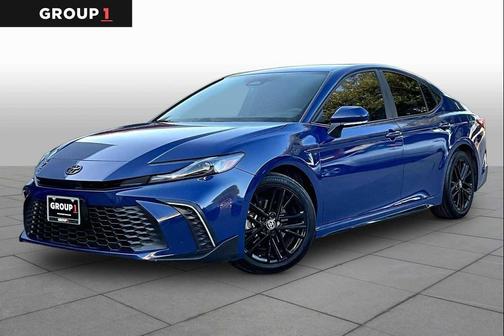 Reservoir Blue 2025 Toyota Camry SE