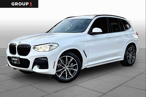 Alpine White 2021 BMW X3 sDrive30i