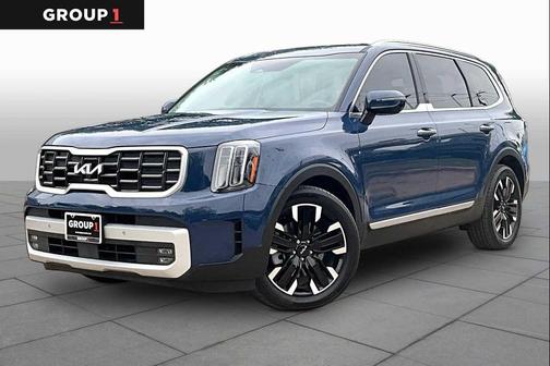 Midnight Lake Blue 2025 Kia Telluride SX