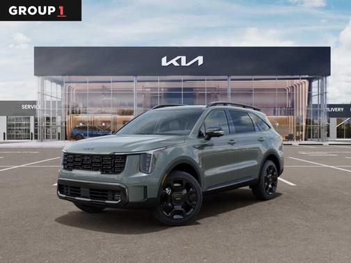Cityscape Green 2026 Kia Sorento Hybrid SX Prestige