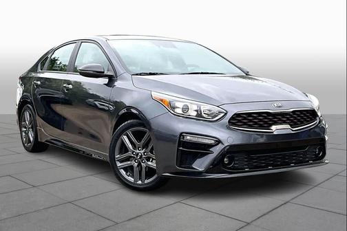 Gravity Gray 2021 Kia Forte GT-Line