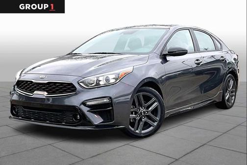 Gravity Gray 2021 Kia Forte GT-Line