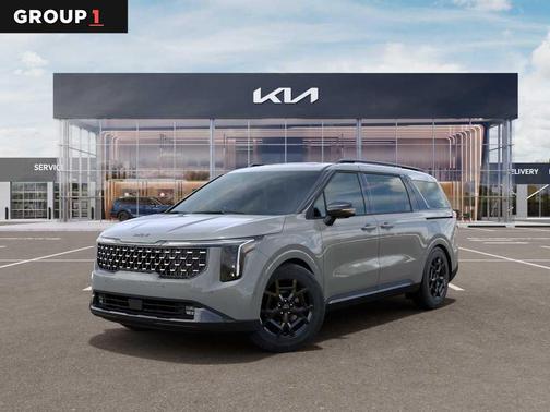 Silver 2026 Kia Carnival Hybrid SX Prestige