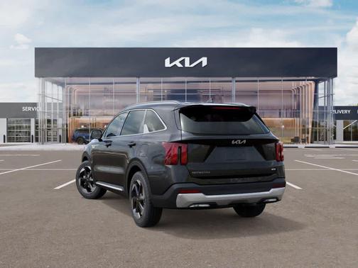 Gray 2026 Kia Sorento Hybrid EX