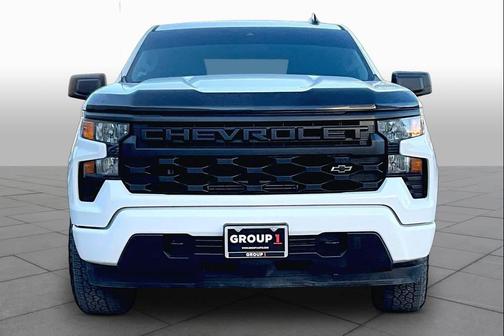 Summit White 2024 Chevrolet Silverado 1500 Custom