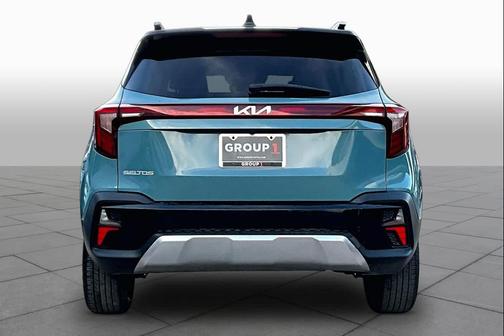 Pluton Blue/Black Roof 2024 Kia Seltos S