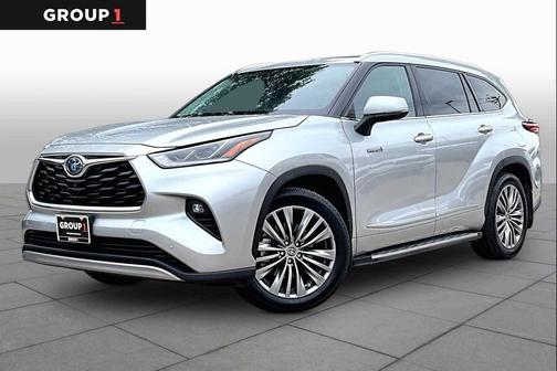 Celestial Silver Metallic 2021 Toyota Highlander Hybrid Platinum