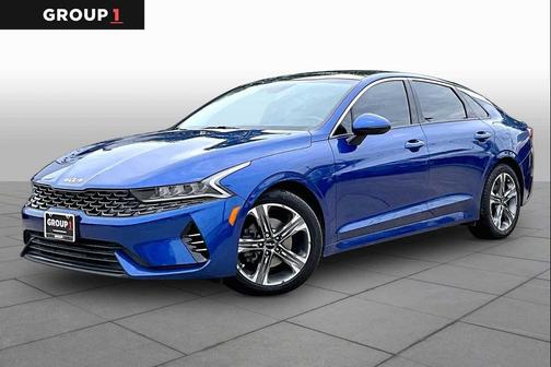 Sapphire Blue 2023 Kia K5 EX