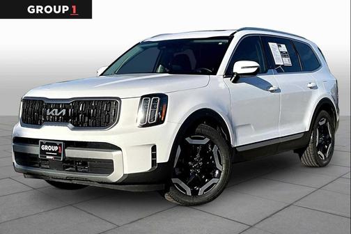 Glacial White Pearl 2024 Kia Telluride EX