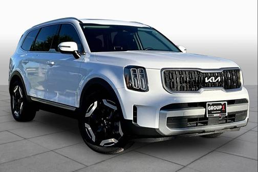 Glacial White Pearl 2024 Kia Telluride EX
