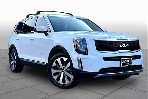 Glacial White Pearl 2022 Kia Telluride EX