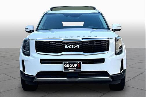 Glacial White Pearl 2022 Kia Telluride EX