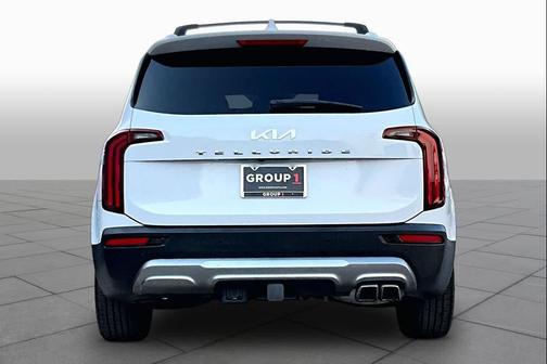 Glacial White Pearl 2022 Kia Telluride EX
