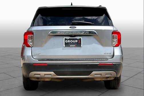 Iconic Silver Metallic 2022 Ford Explorer XLT
