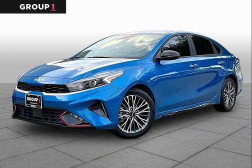 Sporty Blue 2023 Kia Forte GT-Line