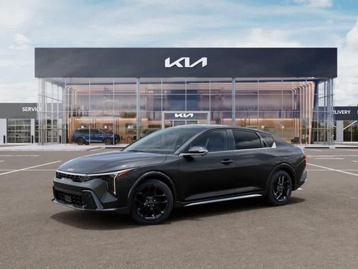 Gray 2026 Kia K4 GT-Line Turbo