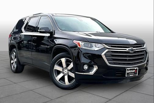 Mosaic Black Metallic 2018 Chevrolet Traverse LT Leather