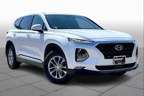 Quartz White 2019 Hyundai SANTA FE SEL 2.4