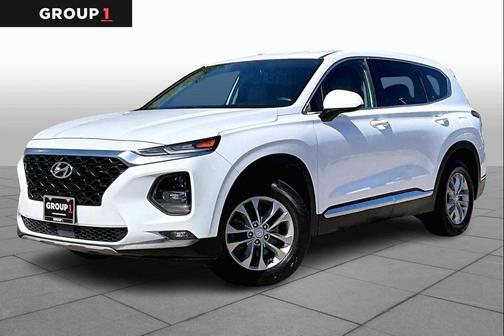 Quartz White 2019 Hyundai SANTA FE SEL 2.4
