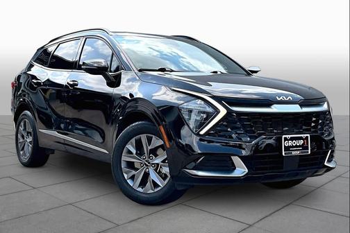 Ebony Black 2023 Kia Sportage SX