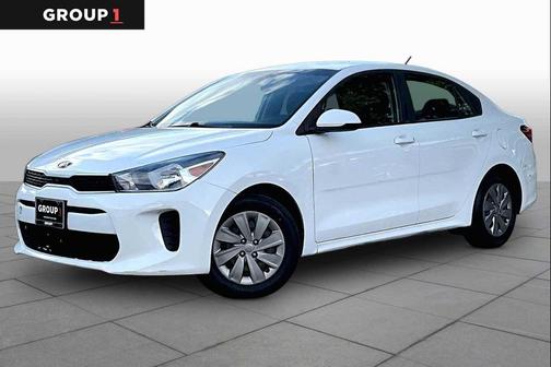 Clear White 2020 Kia Rio LX