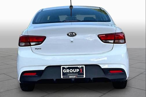 Clear White 2020 Kia Rio LX