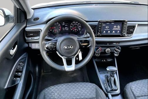 Clear White 2020 Kia Rio LX