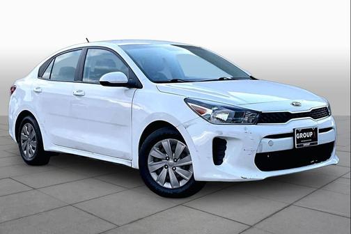 Clear White 2020 Kia Rio LX
