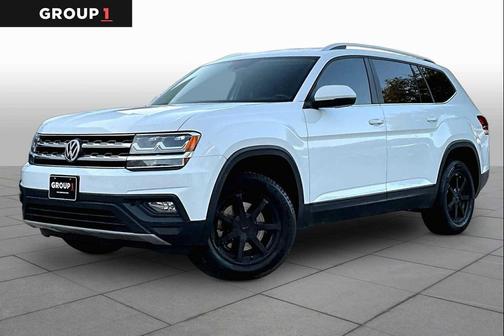 Pure White 2019 Volkswagen Atlas 2.0T SE