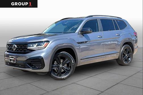 Platinum Gray Metallic 2023 Volkswagen Atlas 3.6L SEL