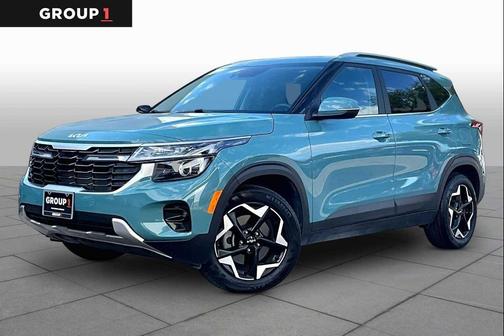 Pluton Blue 2024 Kia Seltos EX