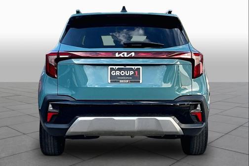 Pluton Blue 2024 Kia Seltos EX