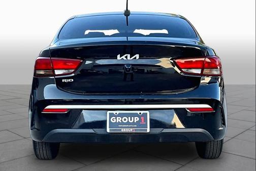 Aurora Black 2022 Kia Rio LX