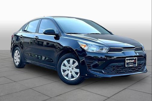 Aurora Black 2022 Kia Rio LX