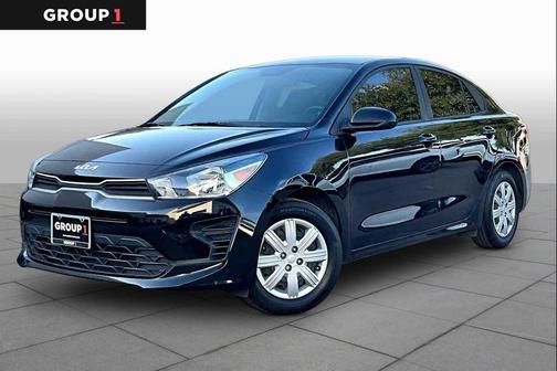 Aurora Black 2022 Kia Rio LX