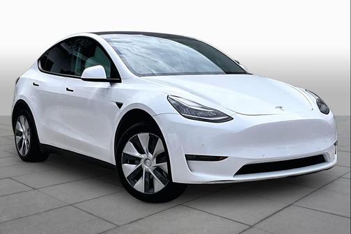 Pearl White Multi-Coat 2021 Tesla Model Y Long Range Dual Motor All-Wheel Drive