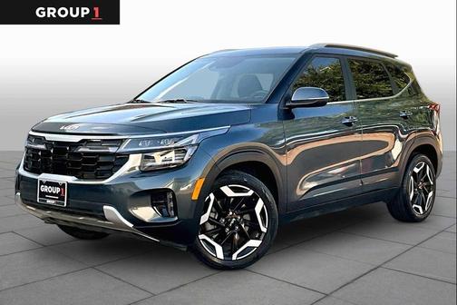Gravity Gray 2024 Kia Seltos SX Turbo