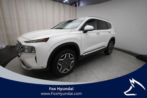 Serenity White Pearl 2023 Hyundai Santa Fe Plug-In Hybrid SEL Convenience