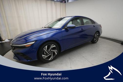 Intense Blue 2024 Hyundai ELANTRA Limited